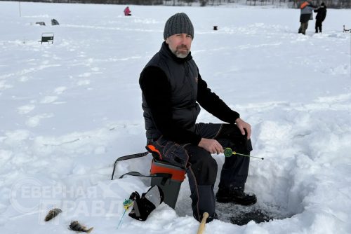 Зимняя рыбалка, март 2026 г. Фото службы новостей «СП»