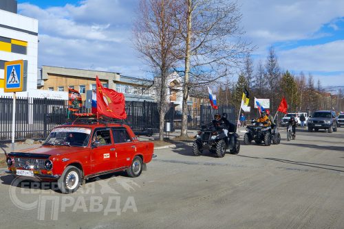 Автопробег «Вахта памяти. Сыны Победы». 8 мая 2026 г. Фото службы новостей «СП»
