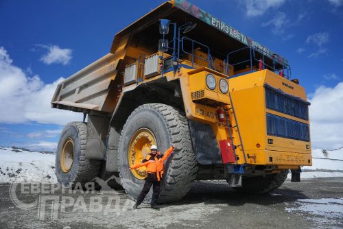 Артисты на Удоканском месторождении меди. Фото службы новостей «СП»