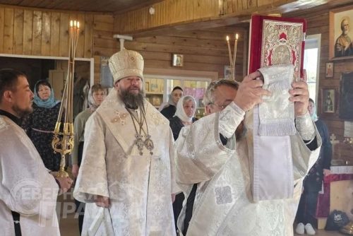 Преосвященный епископ Нерчинский и Краснокаменский Макарий в Каларском округе. 20-23 мая 2026 г. Фото службы новостей «СП»