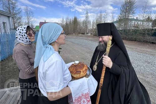 Преосвященный епископ Нерчинский и Краснокаменский Макарий в Каларском округе. 20-23 мая 2026 г. Фото службы новостей «СП»