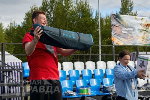 Пятые соревнования на кубок «Удоканской меди». Стадион Новой Чары, 11 июля 2026 г. Фото службы новостей «СП»