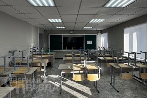 Помещения для учащихся 2-4-х классов в отремонтированных помещениях бывшего здания казначейства. Октябрь 2026 г. Фото службы новостей «СП»